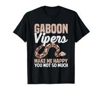 Gaboon Vipers Make Me Happy You Not So Much Serpent propriétaire T-Shirt