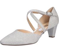 Gabor 01.363 Chaussures à lanières argentées Élégantes NEUF