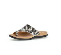 Gabor 03.700.27 Pantolette Glattleder Damen in schwarz - Gr. 38