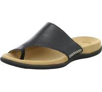 Gabor 03-700 Chaussures Femmes Mules Séparateur d'orteils, Taille:38, Couleur:Noir