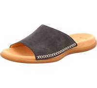 Gabor 03-705 Chaussures Femmes Mules Nubuck, Taille:40, Couleur:Bleu
