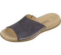 Gabor 03-705 Chaussures Femmes Mules Nubuck, Taille:42, Couleur:Bleu