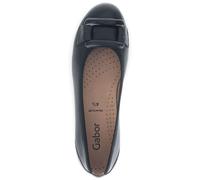 Gabor 54.166 Ballerines - Chaussures basses pour dames - Slipper noir loisirs NEU