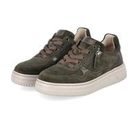 Gabor 6016.01.004 Baskets basses en daim pour femme Vert Pointure 35