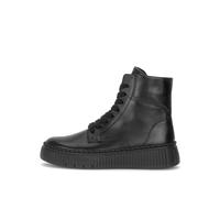 Gabor 8014.03.002 Bottes à lacets en cuir pour femme Noir