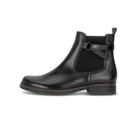 Gabor 8023.01.001 Bottes Hautes à Talon Plat Cuir Noir