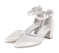 Gabor 81.340.60 Escarpins en cuir lisse pour femme Blanc Taille 35, Blanc., 40 EU