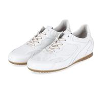 Gabor 86.565.50 Baskets basses en cuir lisse pour femme Blanc Taille 42, Blanc., 43 EU