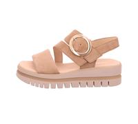Gabor - Amarillo Wedge Sandal - Femme - Chaussures - Brun - Taille: 37 EU