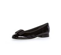 Gabor - Assist - Ballerines - Femme Noir (Black Patent) , 40 EU