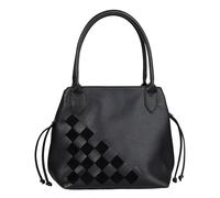 Gabor bags Granada Structure Sac à bandoulière avec fermeture éclair pour femme Taille moyenne, Noir, m, Moderne