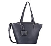 Gabor bags Layla Sac à bandoulière pour femme avec fermeture éclair Grand format, bleu, L, Moderne