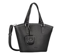 Gabor bags Layla Sac à bandoulière pour femme avec fermeture éclair Taille M, Noir, m, Moderne