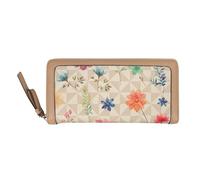 Gabor Bags Meria Flower - Portefeuille pour Femme - Fermeture éclair - Grand - Multicolore