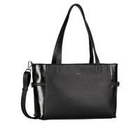 Gabor bags Noelle Shopper Sac bandoulière zippé pour femme Taille moyenne, Noir, m, Moderne
