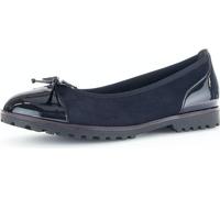 Gabor - Ballerine - bleu, taille:2½, couleur:atlantique (cognac) 36