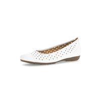 Gabor Ballerines classiques pour femme, Blanc 21, 40 EU