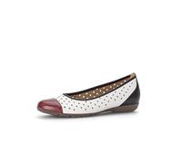 Gabor Ballerines classiques pour femme, Blanc Marine Combi 36, 42 EU