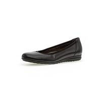 Gabor Ballerines classiques pour femme - Chaussures plates - Modérées - Largeur supplémentaire G - Chaussures plates - Noir - EU UK, Noir 01., 38.5 EU