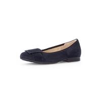 Gabor Ballerines classiques pour femme, plates, largeur supplémentaire légère (G), Bleu foncé 46, 35 EU
