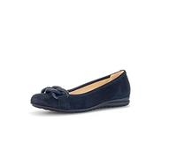 Gabor Ballerines classiques pour femme, plates, largeur supplémentaire modérée (G), Bleu foncé 36, 42 EU