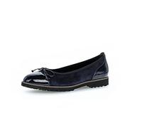 Gabor Ballerines classiques pour femme, plates, slip-ons, classiques, élégantes, nœud, ballerines, escarpins, chaussures basses, atlantique (cognac), 35,5 EU / 3 UK, Atlantik 36, 35.5 EU
