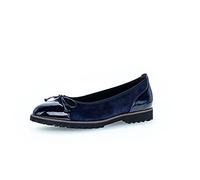 Gabor Ballerines fermées Jollys pour femme, Bleu Atlantique., 41 EU