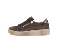 Gabor Baskets Basse Marron Chaussures Sport Femme Chaussures Mi-temps