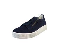 Gabor Baskets femme 63.334 – Semelle amovible, doublure cuir, semelle TR antidérapante – Atlantik 16
