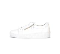 Gabor Baskets basses pour femme 6010.02 largeur F fermeture éclair, Blanc., 38 EU