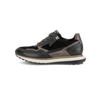 Gabor Baskets basses pour femme 6029.01, largeur H, fermeture éclair, Noir et taupe, 44 EU Weit