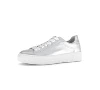 Gabor Baskets basses pour femme, Argent 80, 38 EU