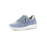 Gabor Baskets basses pour femme, Azur Silver 86, 39 EU Large