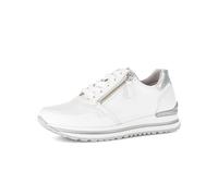Gabor Baskets basses pour femme, Blanc argenté 50, 39 EU Large