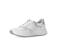 Gabor Baskets basses pour femme, Blanc argenté 50, 40.5 EU