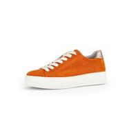 Gabor Baskets basses pour femme, chaussures basses, largeur supplémentaire légère (G), Poudre de mandarine 32, 37 EU