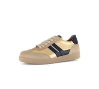 Gabor Baskets basses pour femme – Noisette / Or / Noir – Taille 38