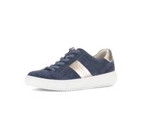 Gabor Baskets basses pour femme, largeur supplémentaire modérée (G), ajustement parfait, Poudre de denim 13, 40 EU