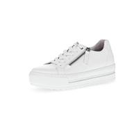 Gabor Baskets basses pour femme, largeur supplémentaire modérée (G), Blanc 50, 41 EU