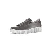 Gabor Baskets basses pour femme - Meilleur ajustement, Argent vieilli 69, 42.5 EU