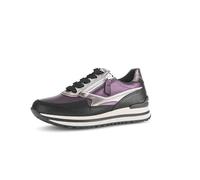 Gabor Baskets basses pour femme, Melanzana Noir Asi 98, 40 EU Large