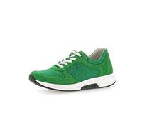 Gabor Baskets basses pour femme, semelle intérieure amovible, Vert 32, 41 EU