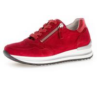 GABOR Baskets basses rouge foncé, Taille 43