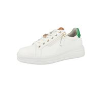 GABOR Baskets basses vert / blanc, Taille 38,5