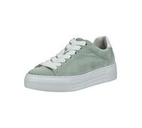 GABOR Baskets basses vert clair / blanc, Taille 40