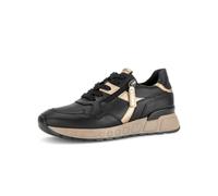 Gabor Baskets pour femme 6023.01, Noir et champagne, 41 EU Weit