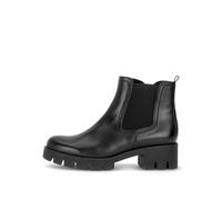Gabor Bottes Chelsea pour femme 8018.01 Weite Normal Fermeture éclair, Noir et argent, 40 EU