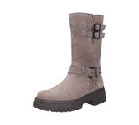 Gabor - Bottine en Velours Tendance - Femme - Chaussures - Gris - Taille: 37 1/2 EU