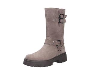 Gabor - Bottine en Velours Tendance - Femme - Chaussures - Gris - Taille: 42 EU