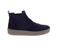 Gabor Bottines 73.731.35, daim (Micro), mûrier, rouge foncé/violet (EL. Wave), Best Fitting, semelle intérieure amovible rouge, rouge, 39 EU